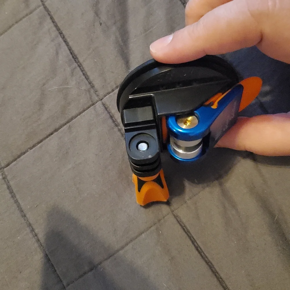 M1 RS Studio Edition Camera Suction Mount - Blue and Orange